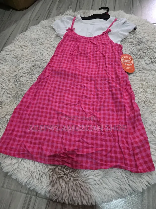 Kids Spaghetti Dress with Inner - Wonder Nation - 1