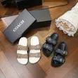 Coach Luxury Double Buckle Slide - 1