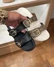 Coach Luxury Double Buckle Slide - 2