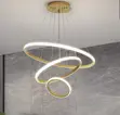 Circular Pendant Light - Gold - 2