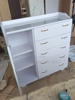 Wood-Mode Bedroom Wardrobe with Drawers