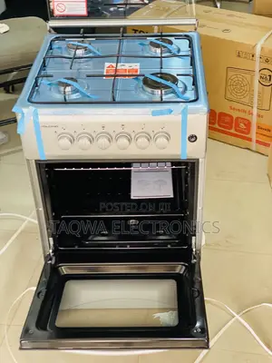 Volcano 4-Burner Gas Cooker with Oven & Grill (50x50cm)