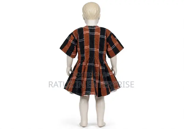 Handwoven Northern Ghanaian Smock for Children (4-6 Years) - 1