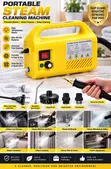 High-Temperature Car Steam Cleaner - 2