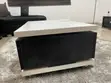 Modern White and Black Center Table - 1