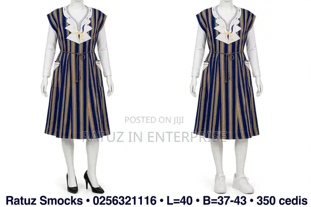 Ratuz Authentic Northern Ghanaian Smock Dress - 1