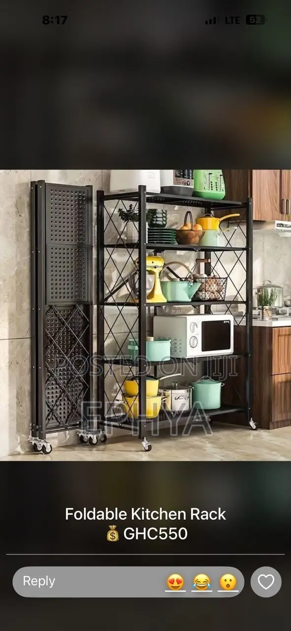 Foldable Kitchen Rack - 1
