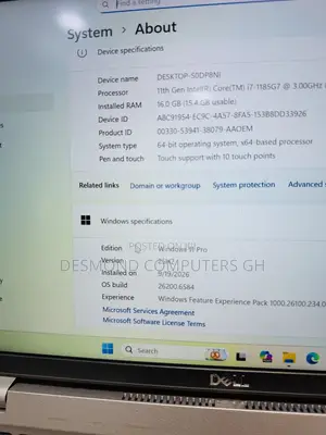 Dell Latitude 5420 Laptop - Intel Core i7, 16GB RAM, 256GB SSD