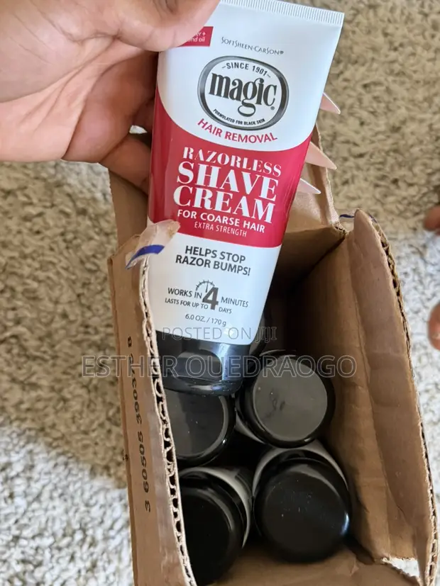 Magic Shave Cream - Razorless Shaving - 1