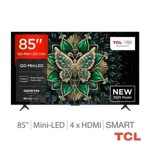 New TCL 85 Inch Premium QD-Mini LED Smart TV 85C6K
