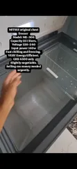 MISTUI Original Chest Freezer 251L (Model: Me-306) - 3
