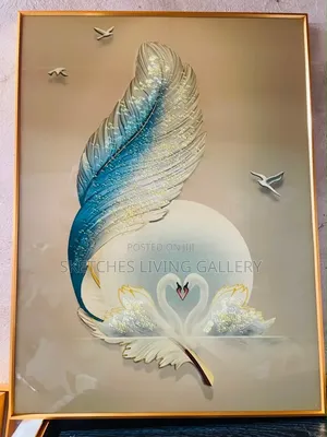Premium Crystal Wall Portrait Decor
