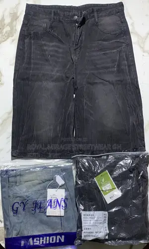 Royal Mirage Streetwear Baggy Denim Jorts
