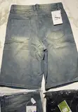 Royal Mirage Streetwear Baggy Denim Jorts - 4