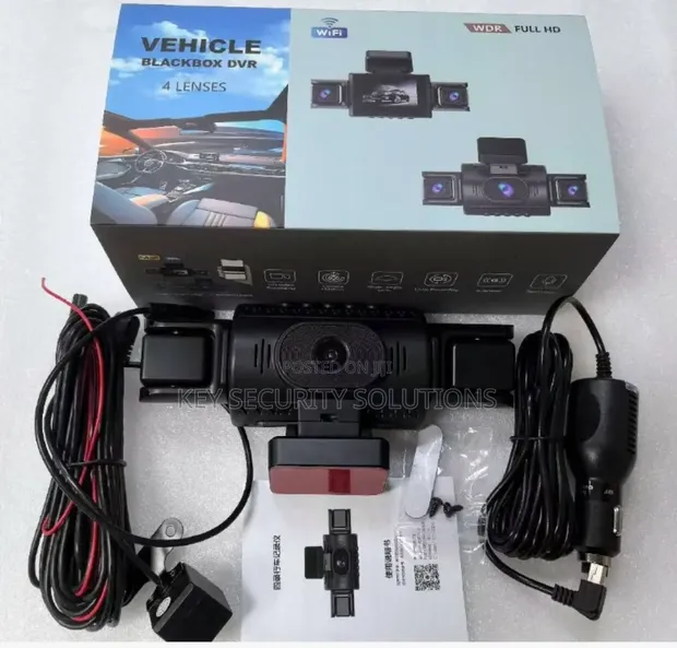 4 Lens Dashcam with Night Vision - 1
