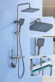 4-Set LED Shower System - 1