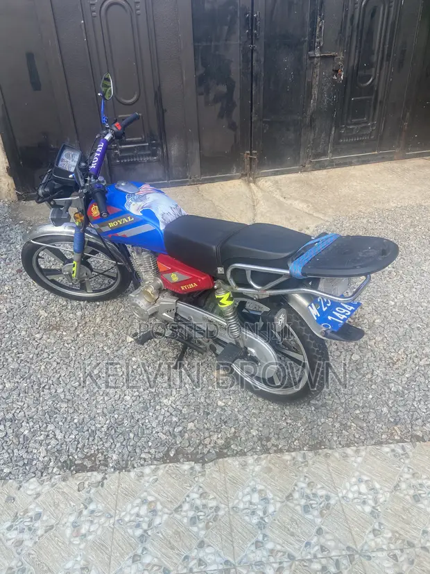 Royal RY125 Motorcycle 2025 Blue - 1