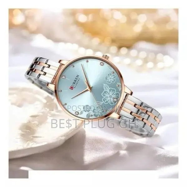Curren Blanche Ladies Watch - Silver/Royal Blue - 1