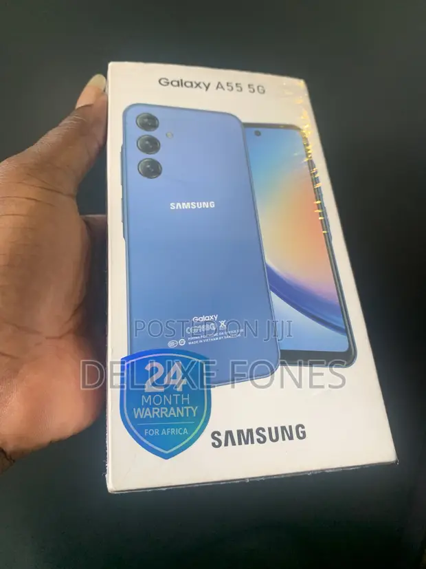 New Samsung Galaxy A55 256GB Black - 1
