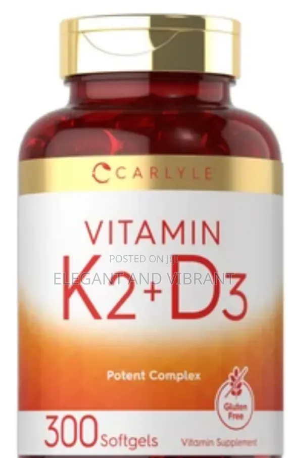 Vitamin D3 (250 MCG / 10,000 IU) with Vitamin K2 (MK-7) - 1
