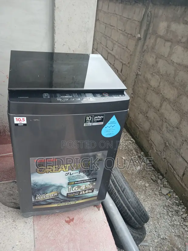 Cedric's Store: Brand New Toshiba Top Load Washing Machine - 1