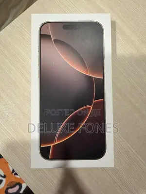 New Apple iPhone 16 Pro Max 1TB Gold