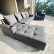 L-Shape and Single Sofa Set - 1