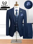 Men's Daro 3-Piece Formal Suit - 3