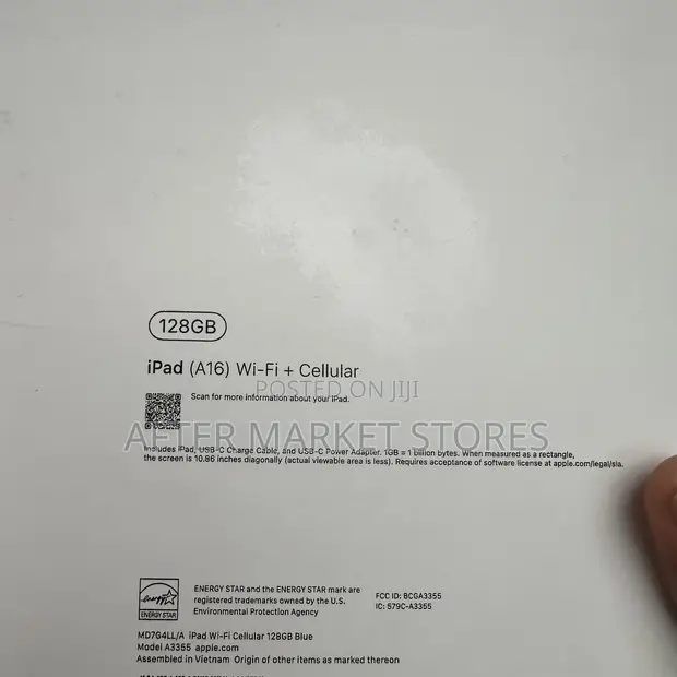 New Apple iPad (2025) 128GB Blue - 1