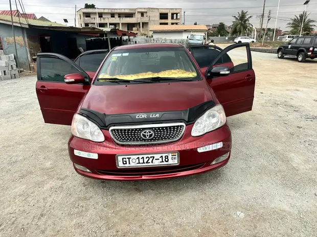 Toyota Corolla 2003 Red - 1