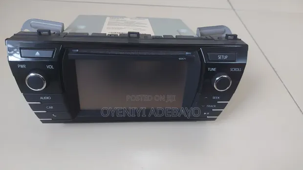 Toyota Corolla 2016 Audio Tape - 1