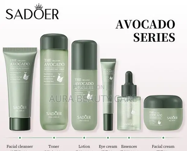 Sadoer Avocado Anti-Aging Skincare Set - 1