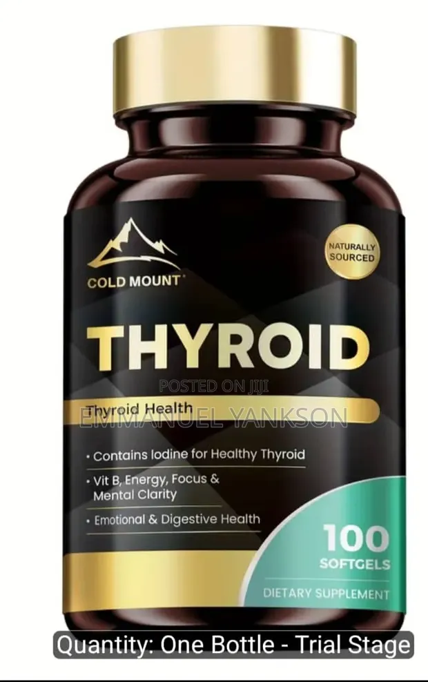 Cold Mount Thyroid Health - 100 Softgels - 1