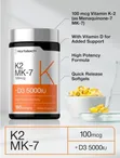 Vitamin K-2 Complex with D3 | 180 Softgels - 2