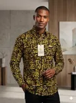 Adolwine Men's Formal Dress Shirt - 1