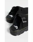 Dr. Martens Zebzag Suede Mules - Black - 2