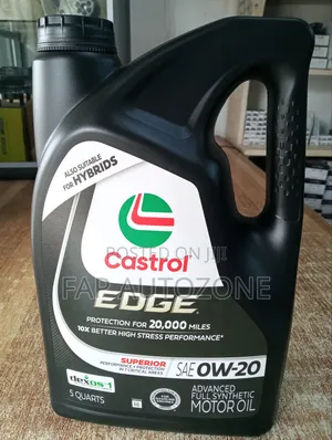 Genuine Castrol Edge Advanced Full Synthetic Engine Oil (0W-20)