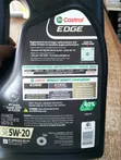 Genuine Castrol Edge 5W30 Full Synthetic Engine Oil (USA) - 3