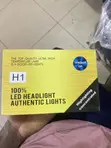 H1 100W Authentic Car Headlight Bulbs - Brand New - 2