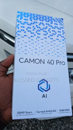 New Tecno Camon 40 Pro 5G 256GB Rose Gold