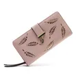 AAKS Ladies Leather Purse - Black - 3