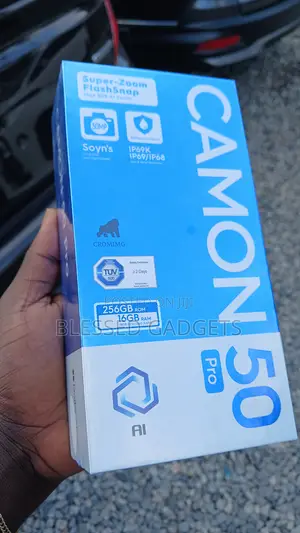 New Tecno Camon 50 Pro 256GB Silver