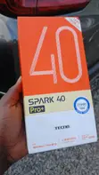 New Tecno Spark 40 Pro+ 256GB White - 1