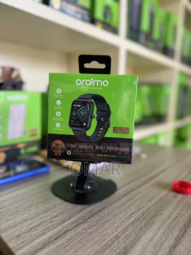 Oraimo Smart Watch - 1.93" AMOLED, IP68 Waterproof - 1