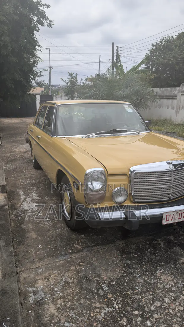 Mercedes-Benz 300D 1976 Yellow - 1
