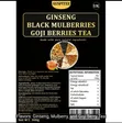 Ginseng, Mulberry & Goji Berry Tea - 60 Packets - 2
