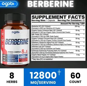 Berberine with Ceylon Cinnamon 6000mg 120 Caps