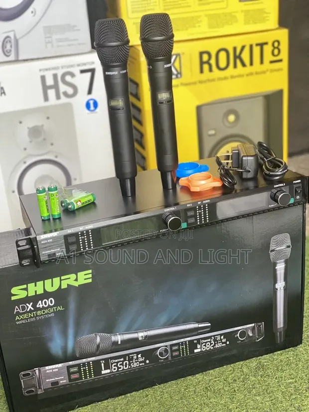 Shure ADX400 2-in-1 Wireless Microphone System - 1