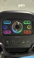 Brodu BTS-2286 Karaoke Speaker 6.5” with Wireless Microphone & RGB Lights - 1