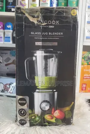 Tesco Go Cook Glass Jug Blender 800W, 1.75L